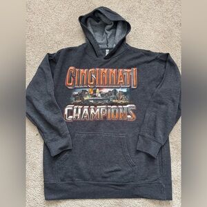 #16 Cincinnati Bengals Champions Gray Hoodie